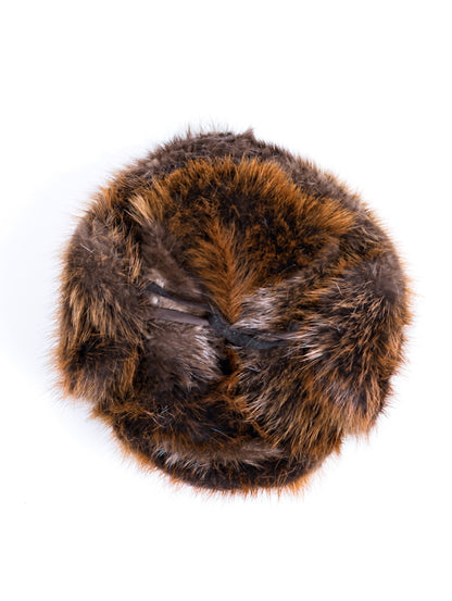 Beaver Full Fur Hat Top View