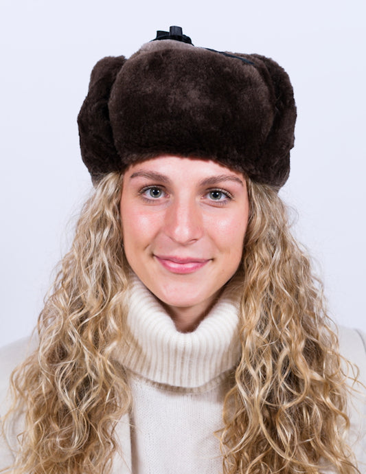 Sheared Beaver Fur Hat