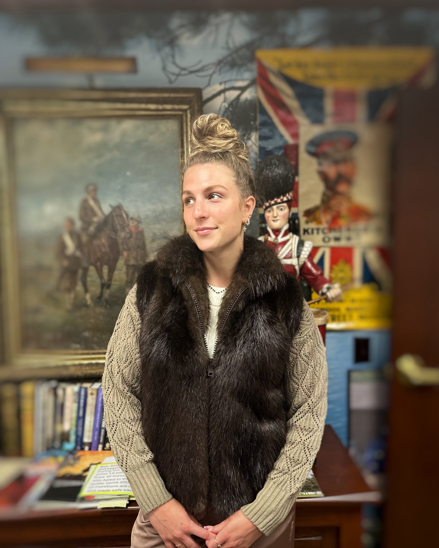 Women's Full Fur Vests