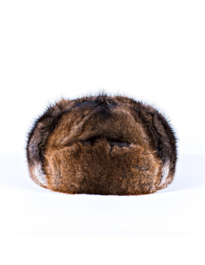 Muskrat Hat Back View