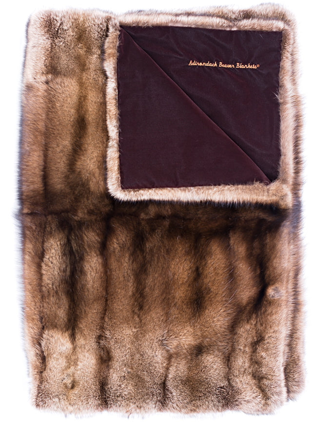 Fisher Fur Blanket fold