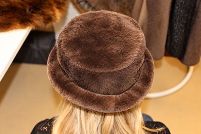 Sheared Beaver Bucket Hat