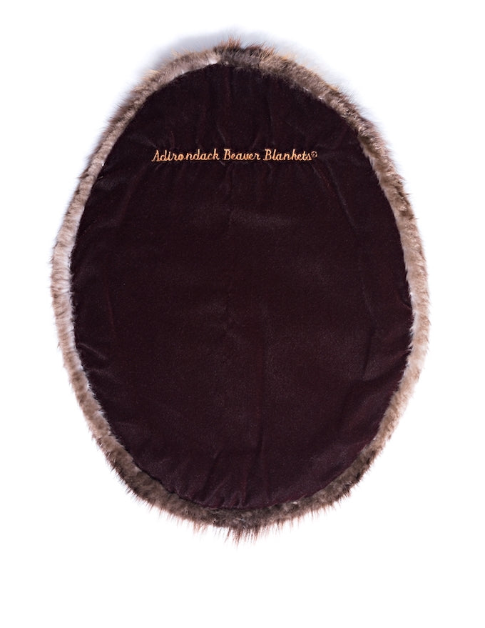 Beaver Fur Display Mats Adirondack Beaver Blankets